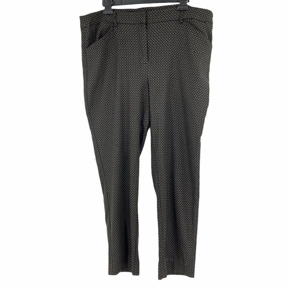 CB Pants Size 16P 9545 Womens Trouser Slacks Geo P